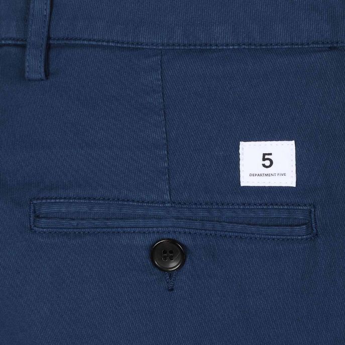 CANNETE' CHINO TROUSERS Man French blue