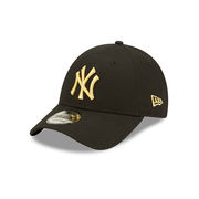 CAP VISOR METALLIC 9FORTY NEW YORK YANKEES Man Black Gold CAP VISOR METALLIC 9FORTY NEW YORK YANKEES Man Black Gold