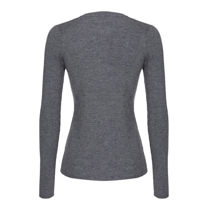 CARDIGAN EVELIGNESE Woman Dark Grey 