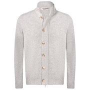 CARDIGAN WITH ZIP AND BUTTONS CARDIGAN WITH ZIP AND BUTTONS