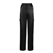 CARGO TROUSERS RASO ANTELOPE Woman Black CARGO TROUSERS RASO ANTELOPE Woman Black