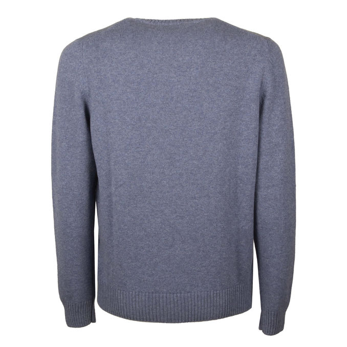 CASHMERE KNIT Man Light Blue