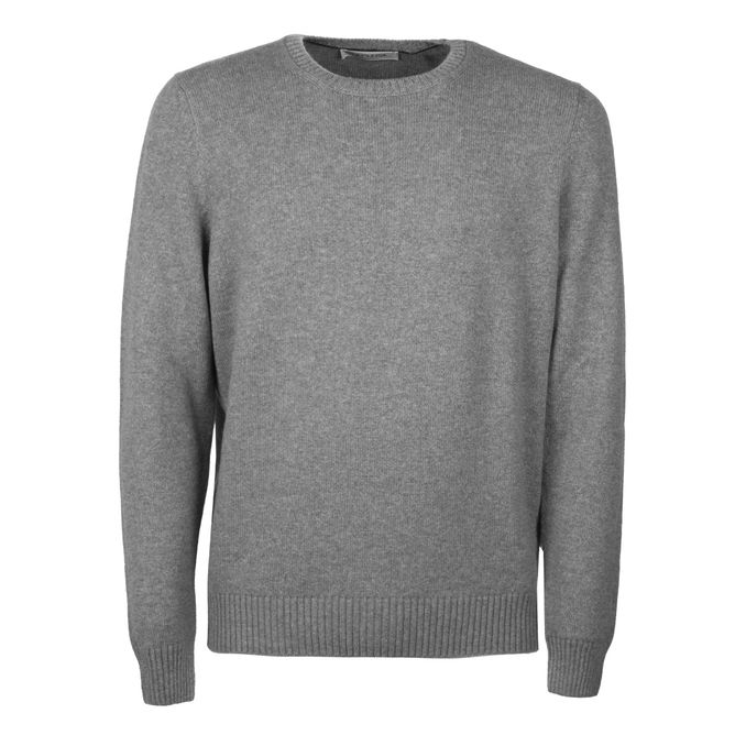 CASHMERE KNIT Man Light Grey