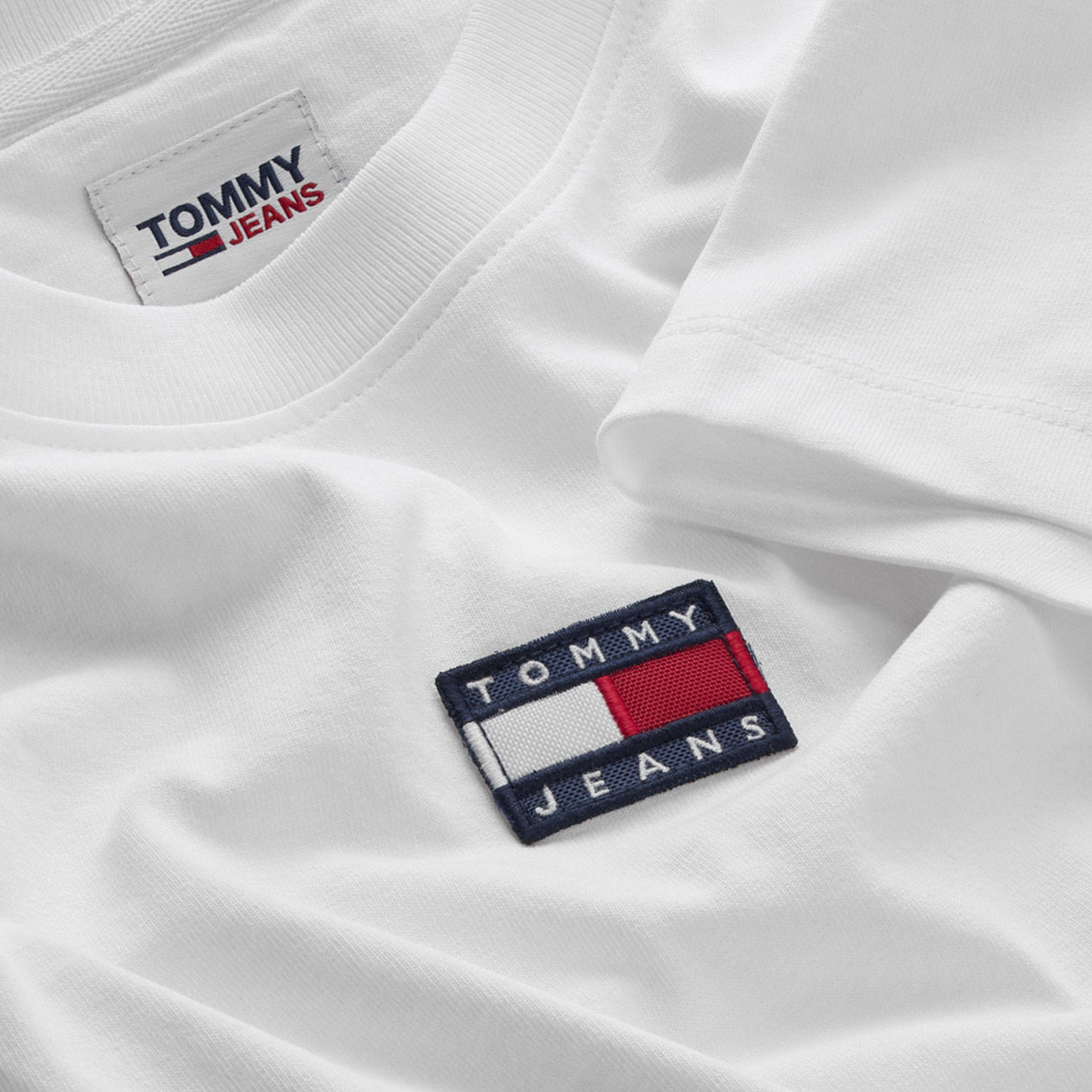 TOMMY JEANS BADGE LOGO Woman White | Store