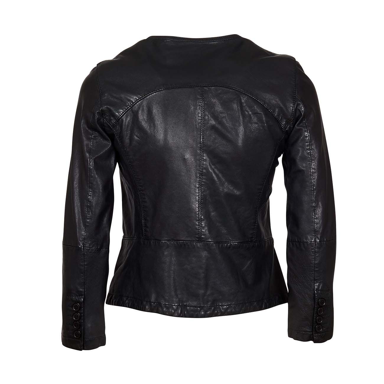 BULLY CHANEL LEATHER JACKET Woman Black