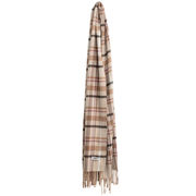 CHECK PATTERN PASHMINA WITH FRINGES CHECK PATTERN PASHMINA WITH FRINGES