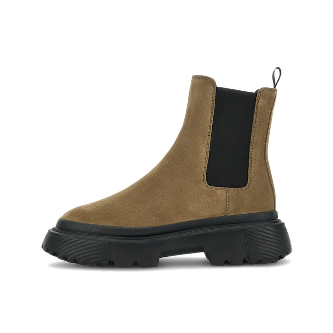 CHELSEA ANKLE BOOTS H629 Women Trekking Beige