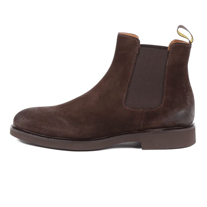 chelsea boot dark brown
