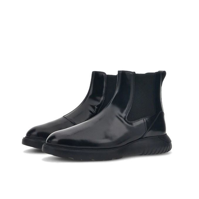CHELSEA BOOTS H600 Man Black 