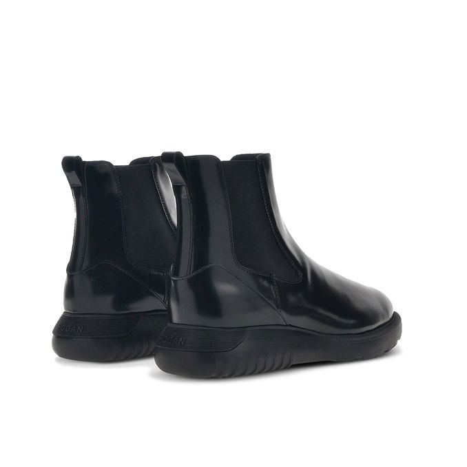 CHELSEA BOOTS H600 Man Black 