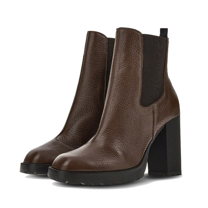 CHELSEA BOOTS H623 Woman Brown