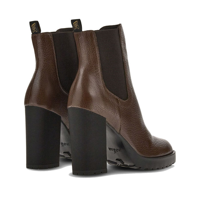 CHELSEA BOOTS H623 Woman Brown 7000451300088