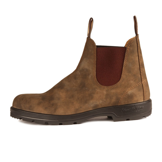 CHELSEA BOOTS IN LEATHER Man Rustic Brown