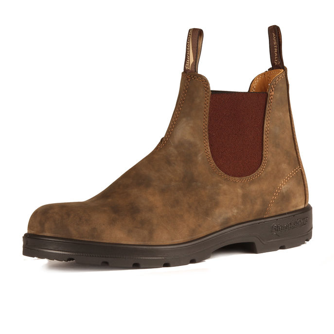 CHELSEA BOOTS IN LEATHER Man Rustic Brown