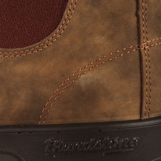 CHELSEA BOOTS IN LEATHER Man Rustic Brown