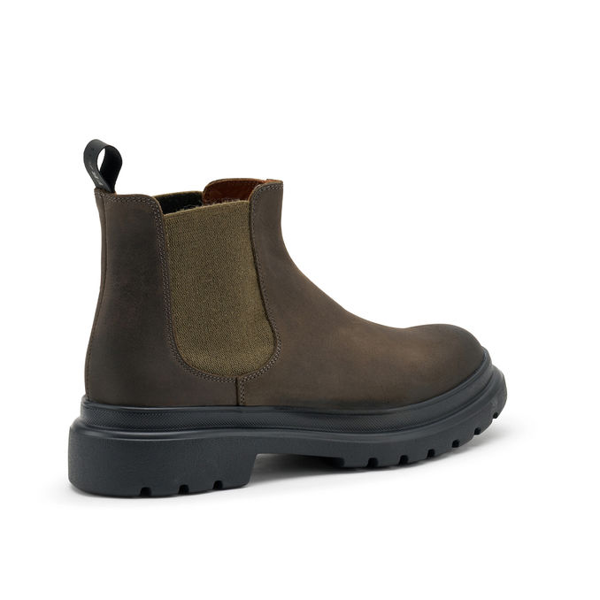 CHELSEA BOOTS IN NABUK Men Grey Salvia
