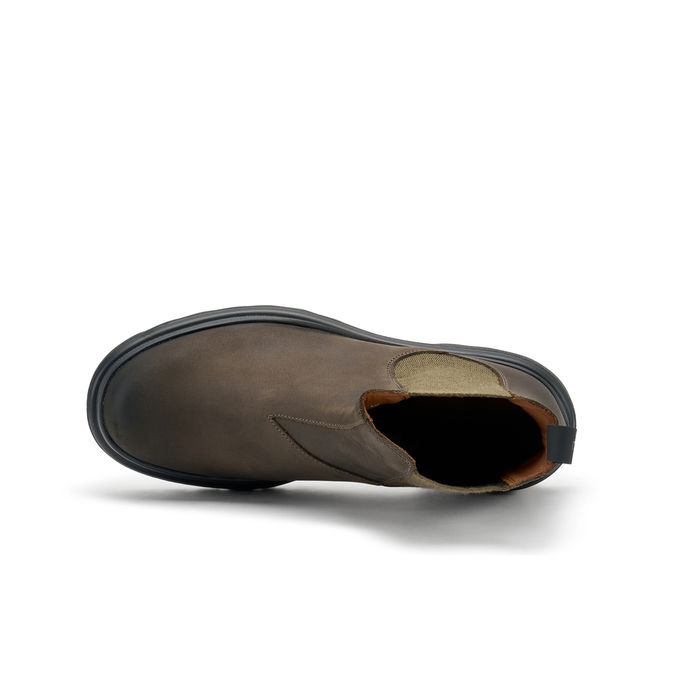 CHELSEA BOOTS IN NABUK Men Grey Salvia