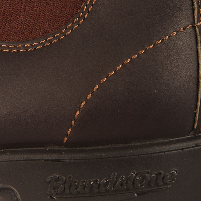  CHELSEA BOOTS IN WATERPROOF LEATHER Man Stout Brown
