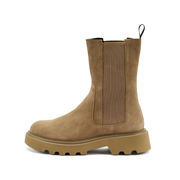CHELSEA SUEDE BOOTS Woman Honey CHELSEA SUEDE BOOTS Woman Honey