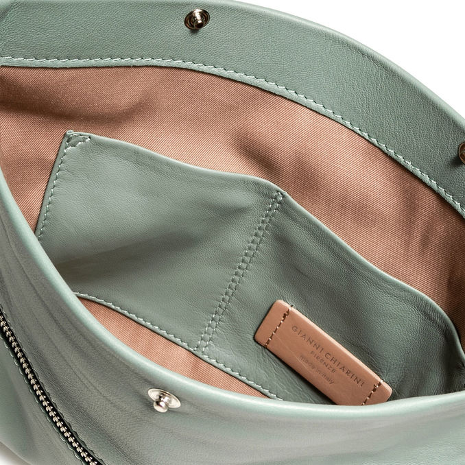 CHERRY LEATHER POCHETTE Woman Maui