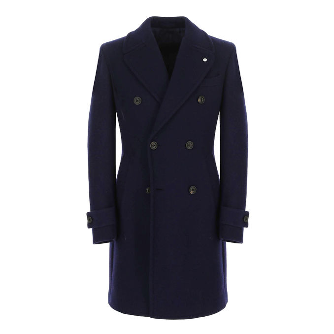 CHESTERFIELD JERSEY COAT Men Blue