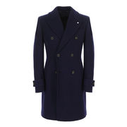 CHESTERFIELD JERSEY COAT Men Blue CHESTERFIELD JERSEY COAT Men Blue