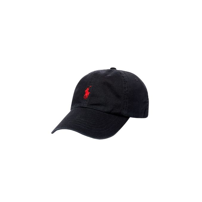 CHINO BASEBALL HAT Man Black