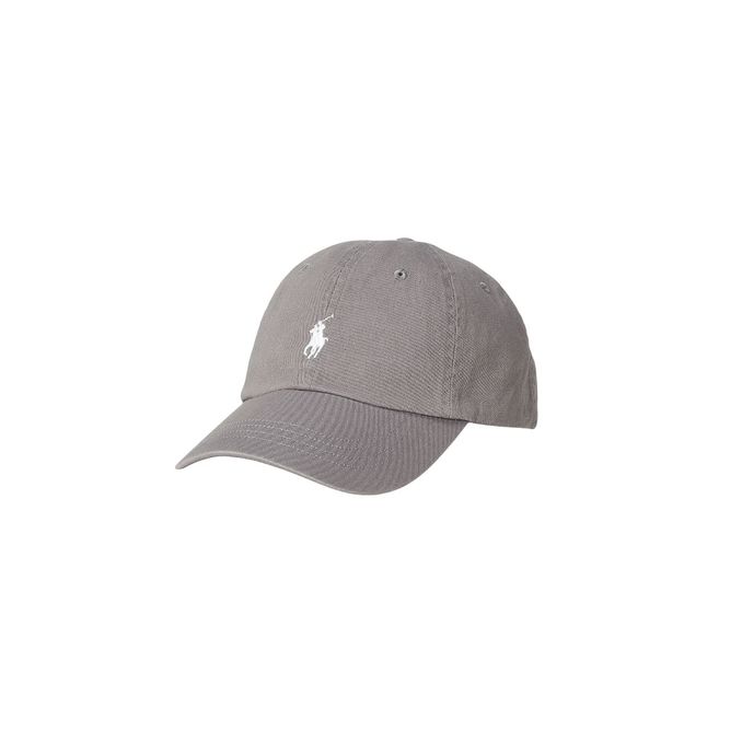 CHINO BASEBALL HAT Man Grey