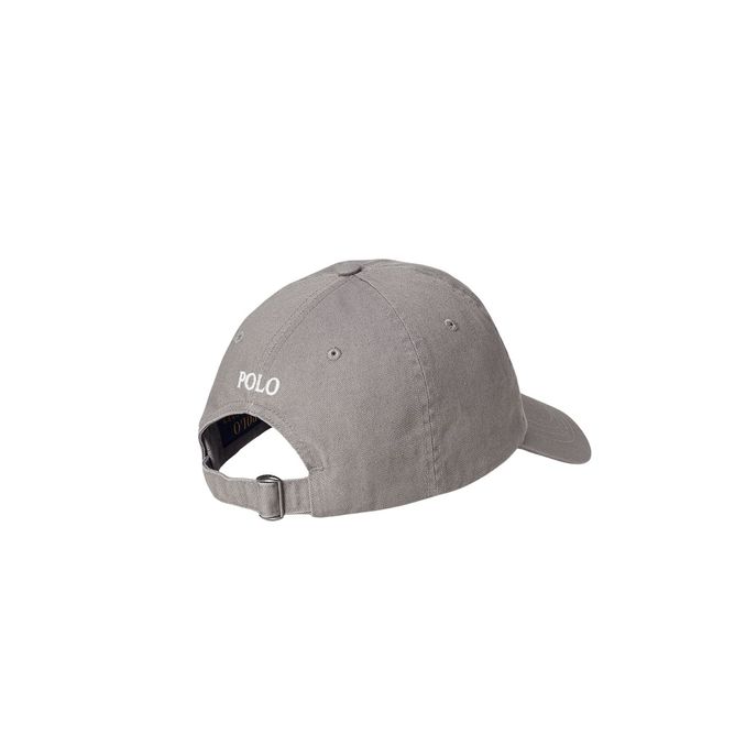 CHINO BASEBALL HAT Man Grey
