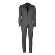 CHINO COTTON PIED DE POULE SUIT Man Blue White CHINO COTTON PIED DE POULE SUIT Man Blue White