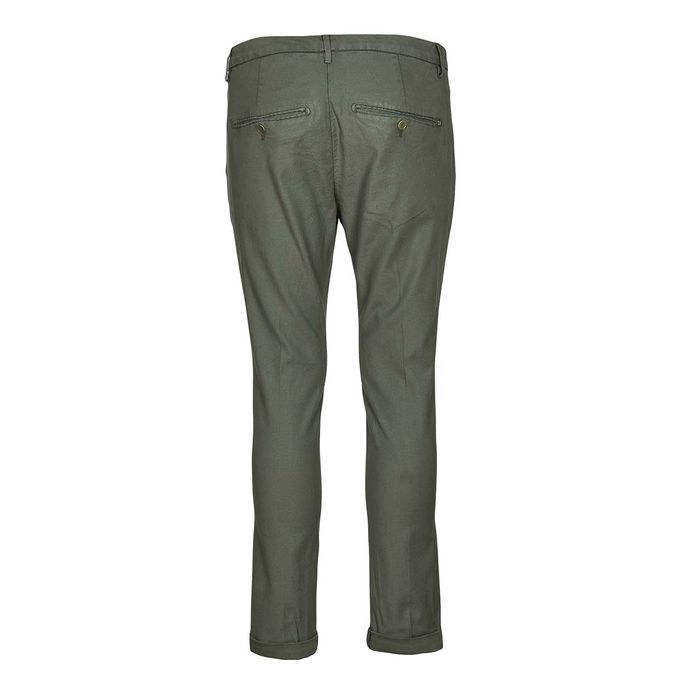 CHINO GAUBERT TROUSERS Man Verde Militare