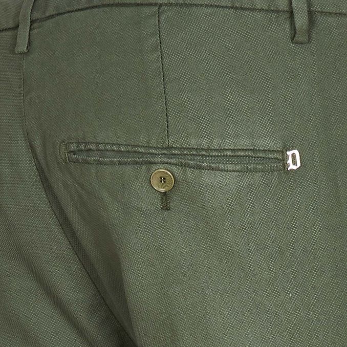 CHINO GAUBERT TROUSERS Man Verde Militare