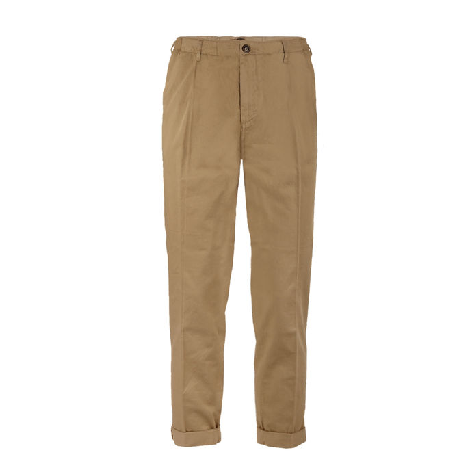 40WEFT CHINO JOE COULISSE TROUSERS Man Beige | Mascheroni Store