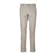 CHINO MILANO TROUSERS WITH DAMIER PATTERN Man Beige CHINO MILANO TROUSERS WITH DAMIER PATTERN Man Beige