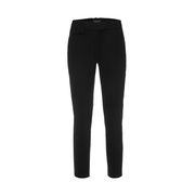 CHINO TROUSERS IN JERSEY CREPE Woman Black CHINO TROUSERS IN JERSEY CREPE Woman Black