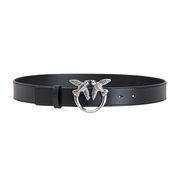 PINKO BAGS BELT LOVE BERRY Black | Mascheroni Store