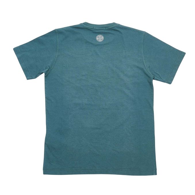 CIRCULAR LOGO T-SHIRT Kid Petrol