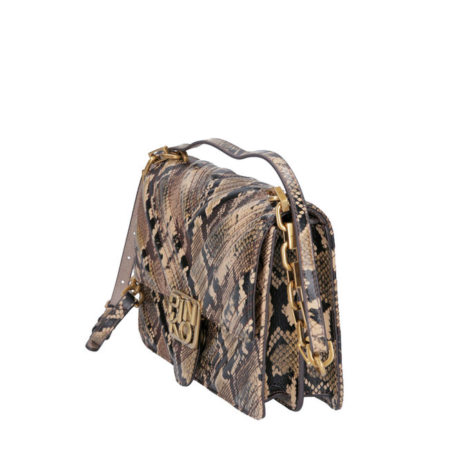 CLASSIC BAG ICON EXOTICS Woman Natural Black