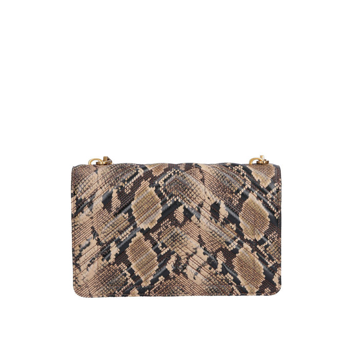 CLASSIC BAG ICON EXOTICS Woman Natural Black