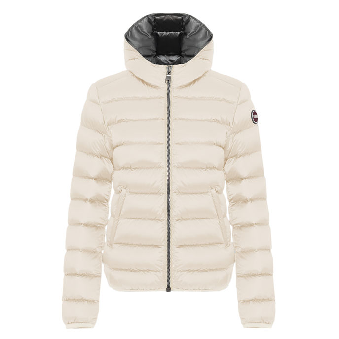 COLMAR ORIGINALS CLASSIC DOWN JACKET WITH FIXED HOOD Woman Incense ...