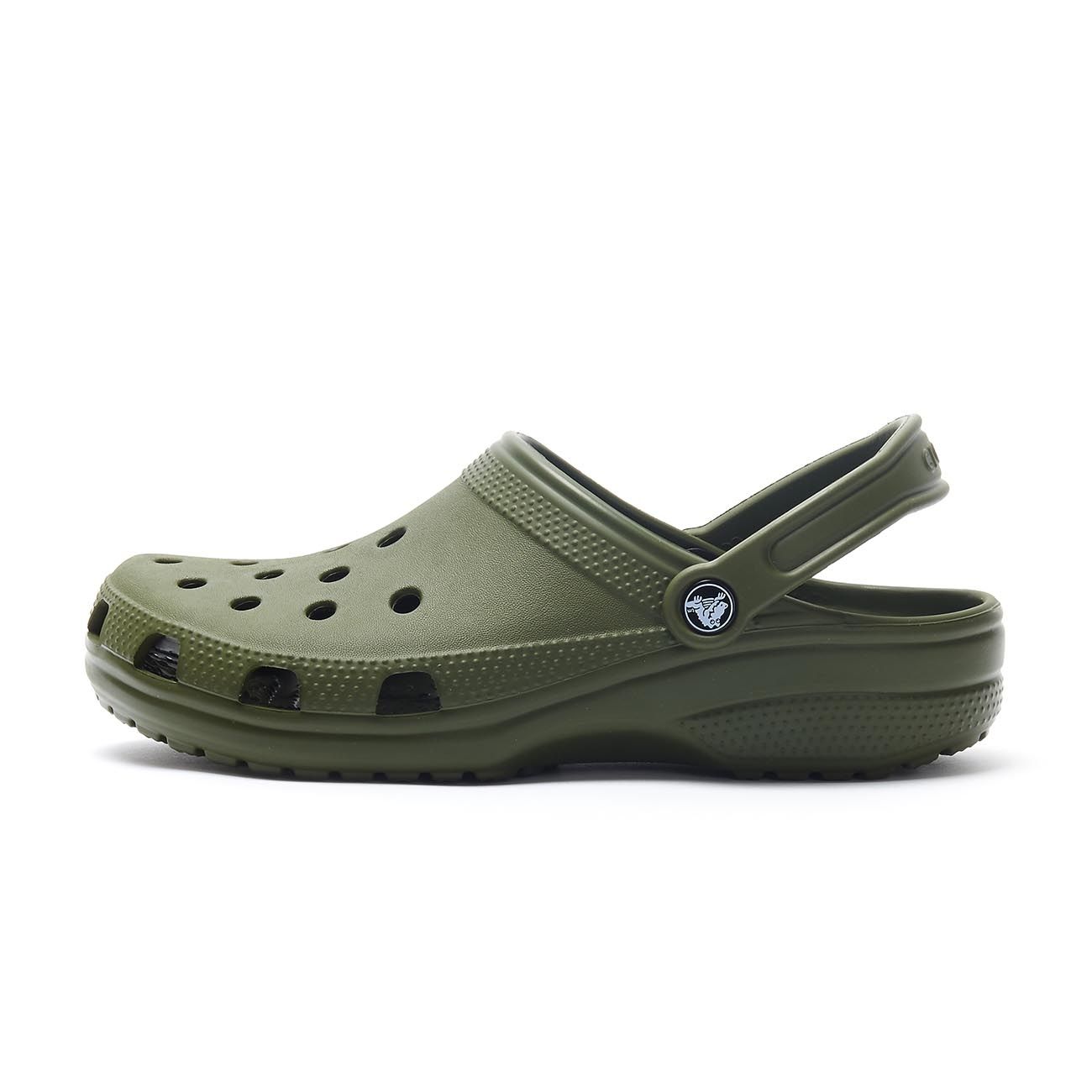 crocs classic army green