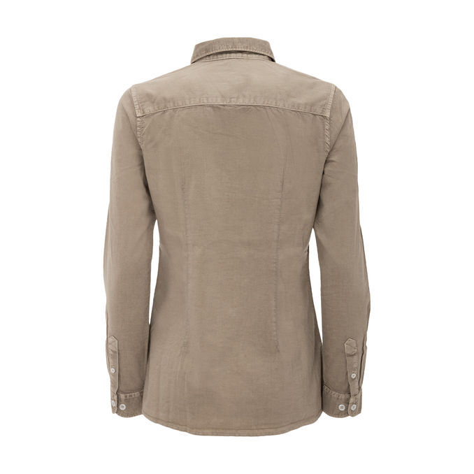 CLASSIC SHIRT Woman Linen Sand