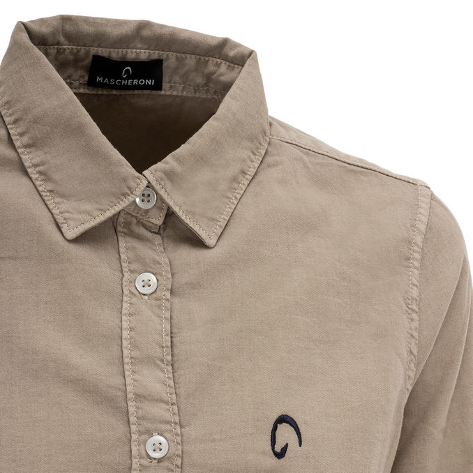 CLASSIC SHIRT Woman Linen Sand