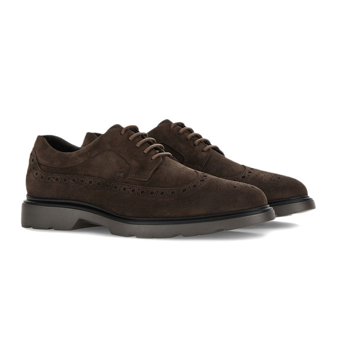 CLASSIC SUEDE ROUTE SHOES Man Moro