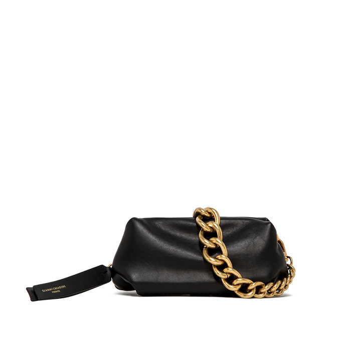 CLUTCH COLETTE IN PELLE Woman Black