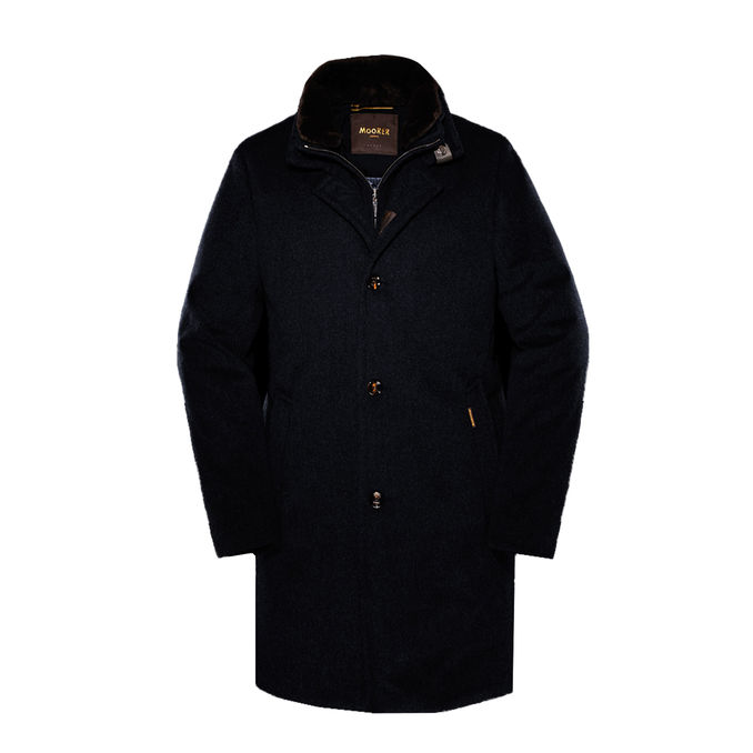 COAT BOND-FUR-Man Navy