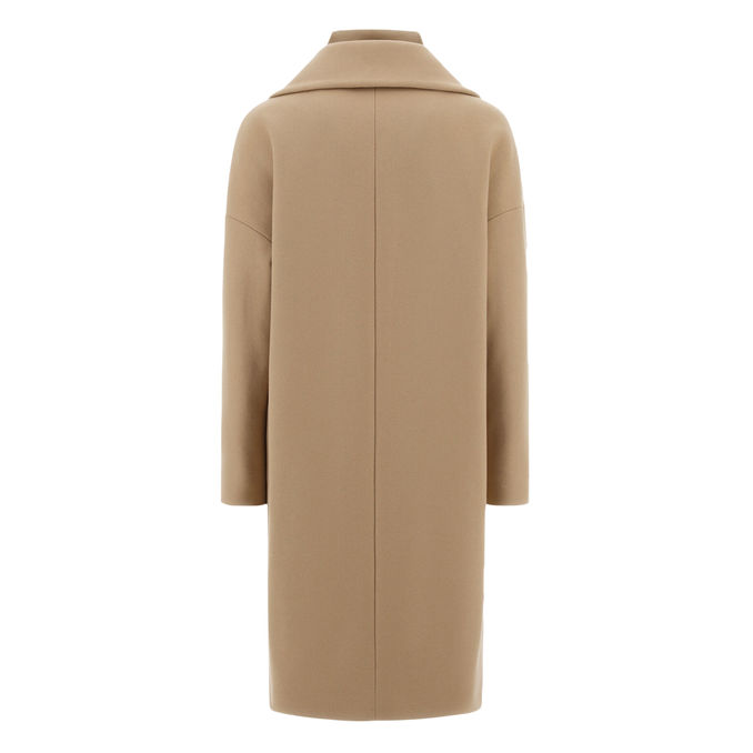 COAT ECOWOOL Woman Sand