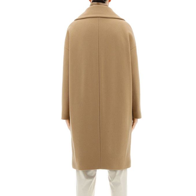 COAT ECOWOOL Woman Sand
