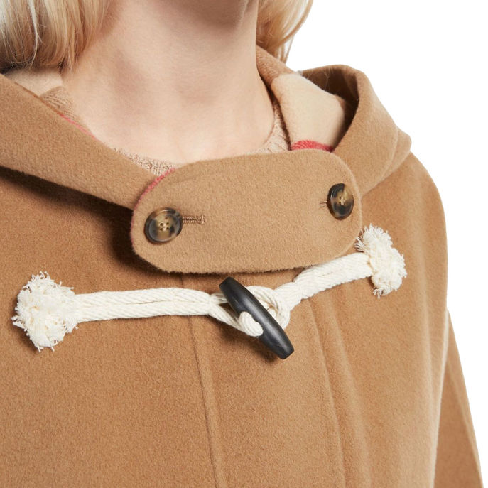 COAT ENZIANA Woman Camel