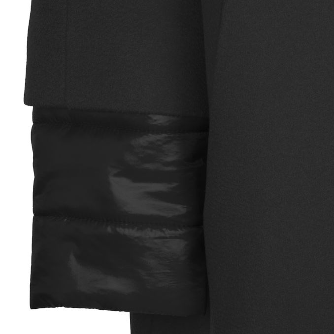 COAT LUXURY WOOL Woman Black